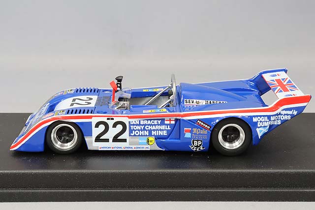 Trofeu TRdsn67 1/43 Chevron B31 1977 Le Mans #22 T. Charnell / J. Hine / I. Barcey / R. Smith - image 2
