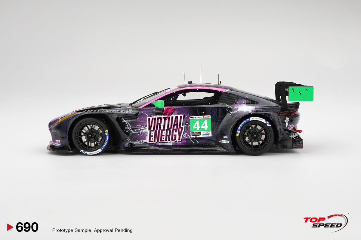TOP SPEED TS0690 1/18 Aston Martin Vantage GT3 EVO IMSA Watkins Glen 6H 2025 #44 Magnus Racing - image 2