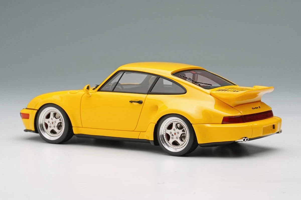 VISION VM160F 1/43 Porsche 911 (964) Turbo S Flatnose 1994 Speed Yellow - image 3