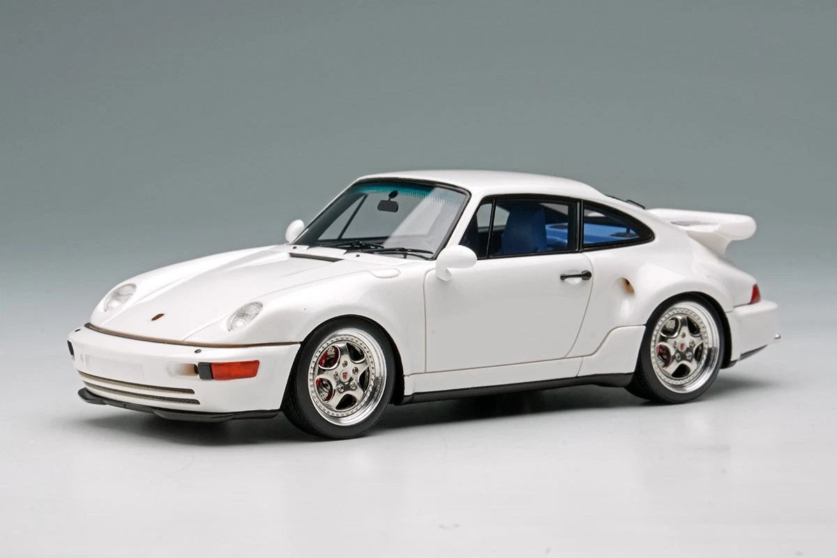 VISION VM160H 1/43 Porsche 911 (964) Turbo S Flatnose 1994 Pearl White - image 1