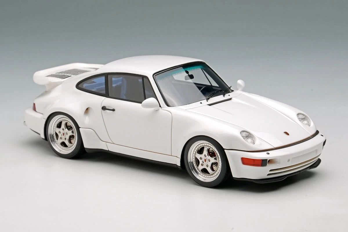 VISION VM160H 1/43 Porsche 911 (964) Turbo S Flatnose 1994 Pearl White - image 2
