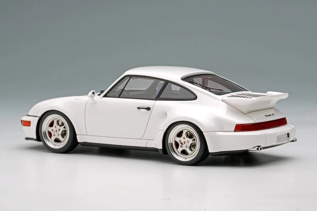 VISION VM160H 1/43 Porsche 911 (964) Turbo S Flatnose 1994 Pearl White - image 3