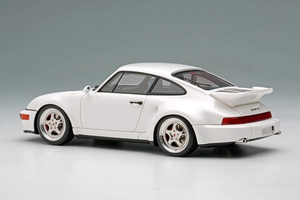 VISION VM160H 1/43 Porsche 911 (964) Turbo S Flatnose 1994 Pearl White - image 3