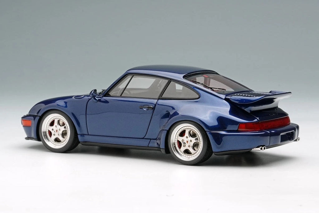 VISION VM160I 1/43 Porsche 911 (964) Turbo S Flatnose 1994 Midnight Blue Metallic - image 3