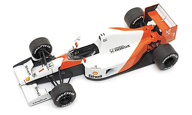 Tameo WCT91 1/43 McLaren MP4/6 Monaco GP A.Senna World Champion 1991 Metal Model Kit - image 1