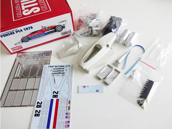 Studio27 FK20311 1/20 Penske PC4 1976 Farst National City Model Kit - image 2