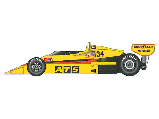 Studio27 FK20313 1/20 Penske PC4 1976 ATS Model Kit - image 1