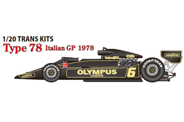 Studio27 TK2086 1/20 Lotus 78 Italian GP 1978 Conversion Model Parts - image 1