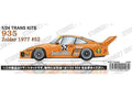 Studio27 TK2480 1/24 Porsche 935 Jagermeister #52 Zolder 1977 Conversion Model Parts - image 1