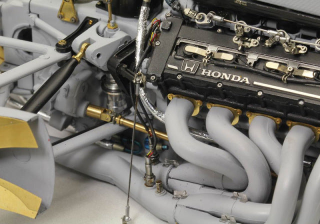 Top Studio TD23160 1/12 MP4/6 Engine Super Detail-up Set Model Parts - image 7