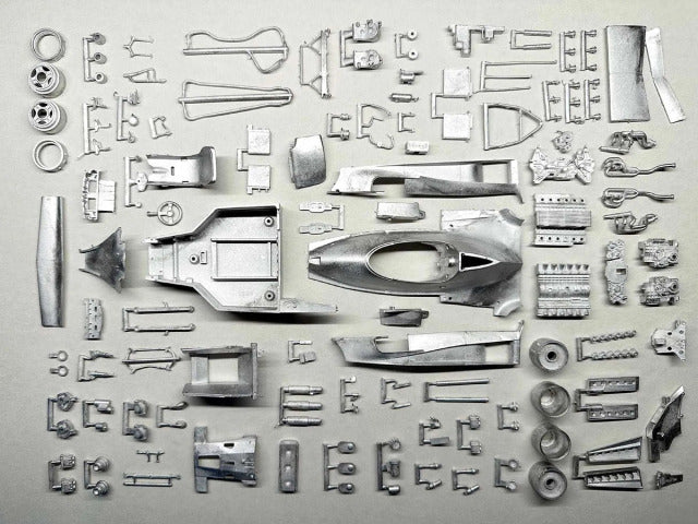 Tameo TLK005 1/24 Ferrari 312T Italian GP 1975 Niki Lauda - Clay Regazzoni Metal Model Kit - image 3