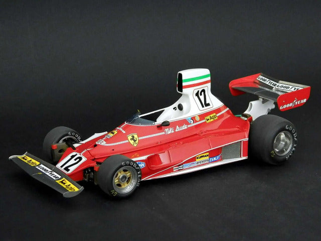 Tameo TLK005 1/24 Ferrari 312T Italian GP 1975 Niki Lauda - Clay Regazzoni Metal Model Kit - image 5