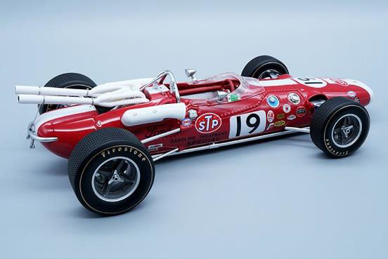 Tecno Model TM18-176C 1/18 Lotus 38 Indy 500 1966 2nd #19 Jim Clark - image 2