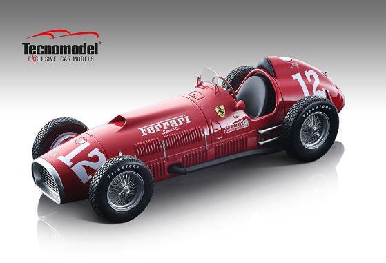 Tecno Model TM18-193B 1/18 Ferrari 375F1 Indy Indianapolis 500GP 1952 #12 A.Ascari - image 1