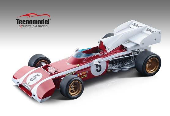 Tecno Model TM18-194D 1/18 Ferrari 312B2 South Africa GP 1972 #5 J.Ickx - image 1