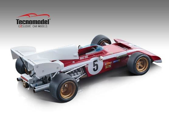 Tecno Model TM18-194D 1/18 Ferrari 312B2 South Africa GP 1972 #5 J.Ickx - image 2