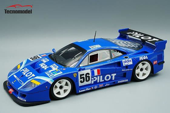 Tecno Model TM18-286F 1/18 Ferrari F40 GTE Le Mans 24H 1996 #56 M.Ferte /O.Thevenin /N.Loboissetier - image 1