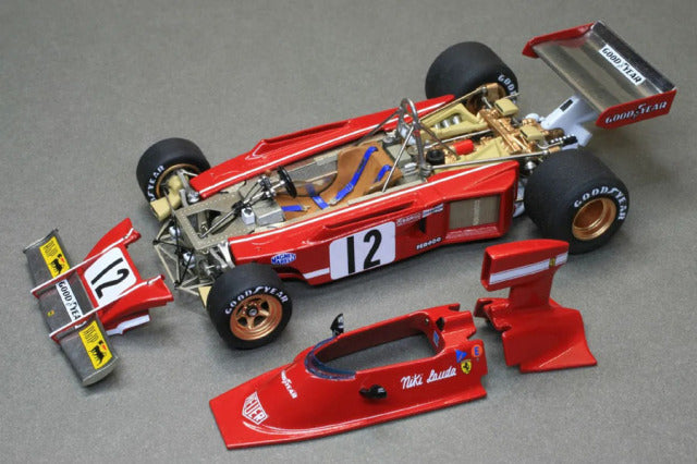 Tameo TMK372 1/43 Ferrari 312B3 Argentine GP 1974 Metal Model Kit - image 2