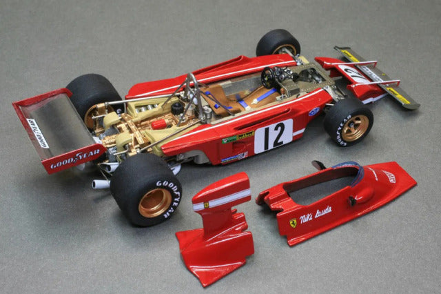 Tameo TMK372 1/43 Ferrari 312B3 Argentine GP 1974 Metal Model Kit - image 3