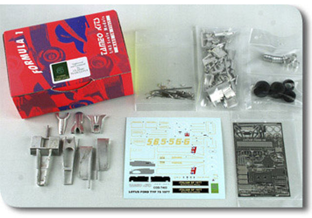 Tameo TMK393 1/43 Lotus 78 Italian GP 1977 Andretti /Nilson Metal Model Kit - image 2