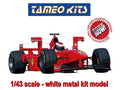 Tameo TMK444 1/43 Ferrari F300 San Marino GP 1998 M.Schumacher / E.Irvine Metal Model Kit - image 1