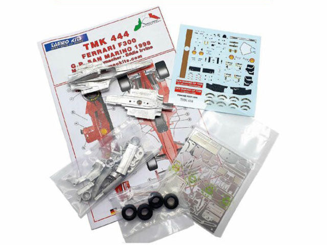 Tameo TMK444 1/43 Ferrari F300 San Marino GP 1998 M.Schumacher / E.Irvine Metal Model Kit - image 3