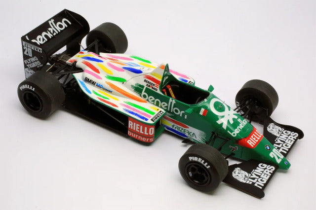 Tameo TMK445 1/43 Benetton B186 Mexican GP 1986 G.Berger / T.Fabi Metal Model Kit - image 3