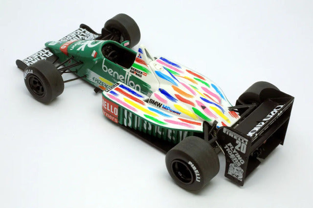 Tameo TMK445 1/43 Benetton B186 Mexican GP 1986 G.Berger / T.Fabi Metal Model Kit - image 4