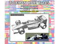 Tameo TMK452 1/43 Toleman Hart TG185 German GP 1985 Teo Fabi (Pole Position) Metal Model Kit - image 1