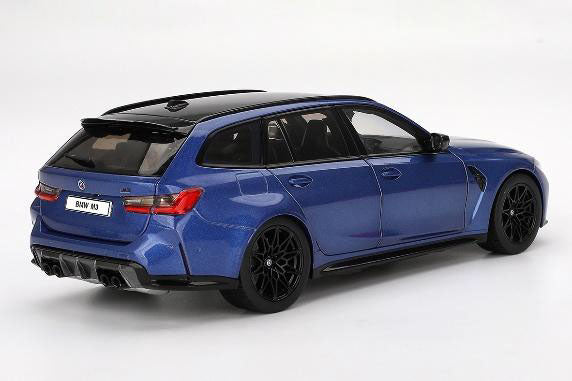 TSM Model TSM181029 1/18 BMW M3 Touring M Portimao Blue Maetallic - image 2