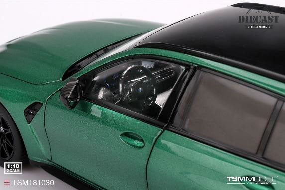 TSM Model TSM181030 1/18 BMW M3 Touring M Isle of Man Green Metallic - image 5