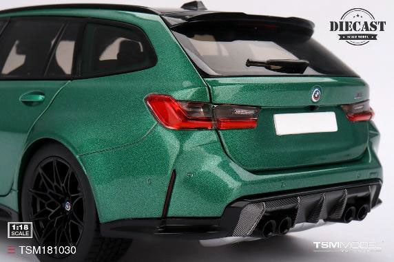 TSM Model TSM181030 1/18 BMW M3 Touring M Isle of Man Green Metallic - image 6