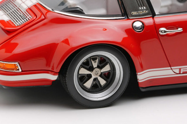 Make Up VISION VM135J 1/43 Singer 911 (964) Targa Red White Stripe Limited 120pcs - photo 7