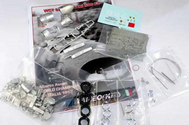 Tameo WCT52 1/43 Ferrari 500 F2 Italian GP A.Ascari World Champion 1952 Metal Model Kit - image 5