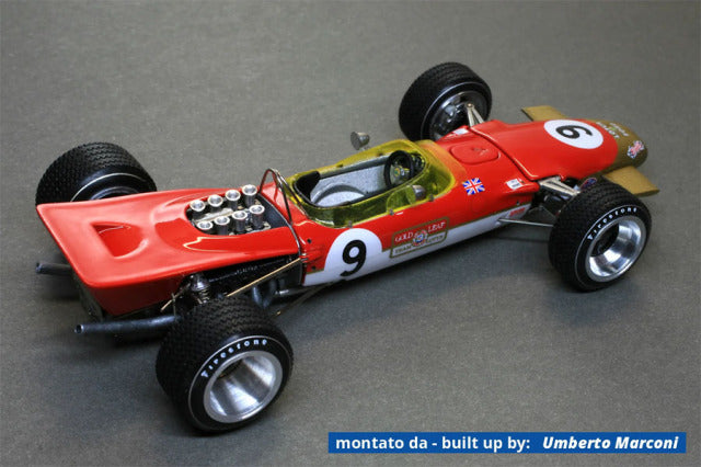 Tameo WCT68 1/43 Lotus 49B Monaco GP 1968 G.Hill World Champion 1968 Metal Model Kit - image 2