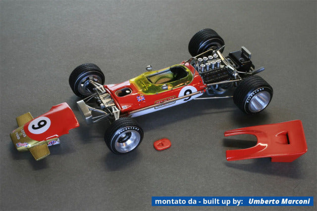 Tameo WCT68 1/43 Lotus 49B Monaco GP 1968 G.Hill World Champion 1968 Metal Model Kit - image 3