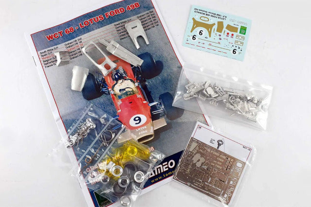 Tameo WCT68 1/43 Lotus 49B Monaco GP 1968 G.Hill World Champion 1968 Metal Model Kit - image 4