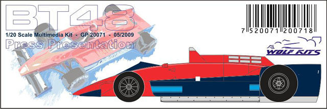 Wolf Models GP20071 1/20 Brabham BT48 Presentation Resin Model Kit - image 4