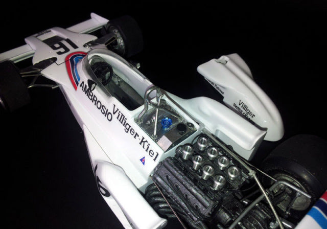 Wolf Models GP20098 1/20 Shadow DN8 Japanese GP 1977 R. Patrese Resin Model Kit - image 2