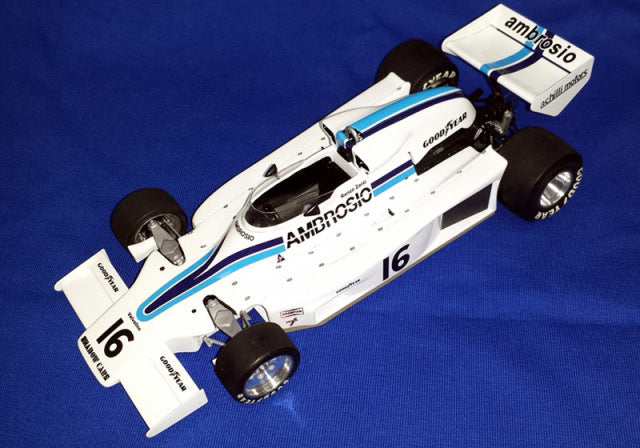 Wolf Models GP20102 1/20 Shadow DN8 Long Beach GP 1977 A.Jones /R.Zorzi Resin Model Kit - image 1