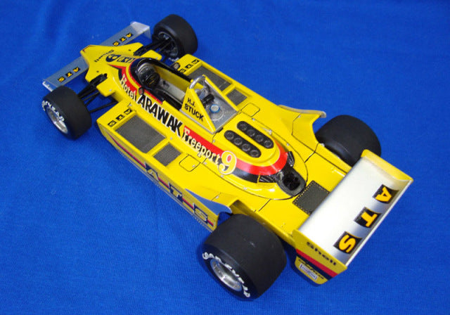 Wolf Models GP20104 1/20 ATS D2 Belgian GP 1979 H.J.Stuck Resin Model Kit - image 3