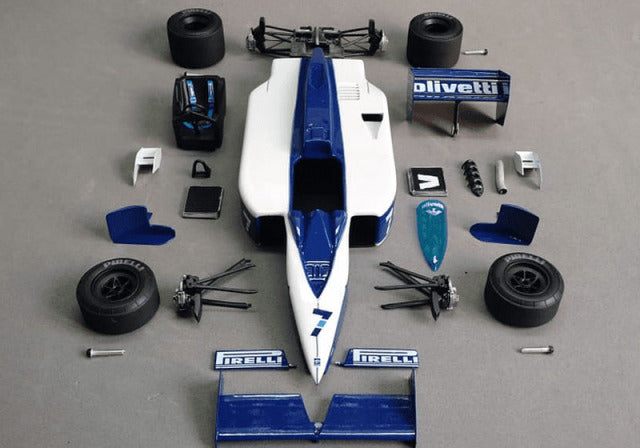 Neko Models FK2014 1/20 Brabham BT55 1986 Resin Model Kit - image 5