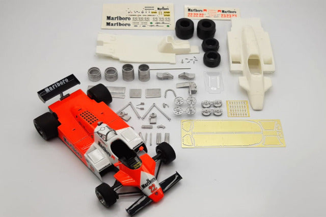 Neko Models FK2017 1/20 Alfa Romeo 182 Monaco GP 1982 Resin Model Kit - image 4