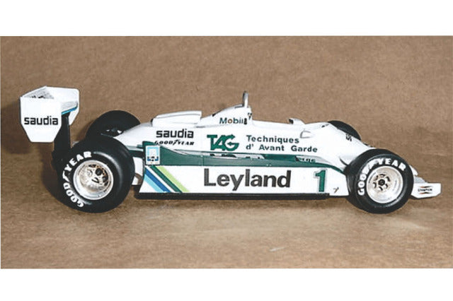 Neko Models FK2022 1/20 Williams FW07C Austrian GP 1981 Resin Model Kit - image 1