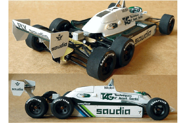 Neko Models FK2025 1/20 Williams FW08B Six wheels Resin Model Kit - image 2