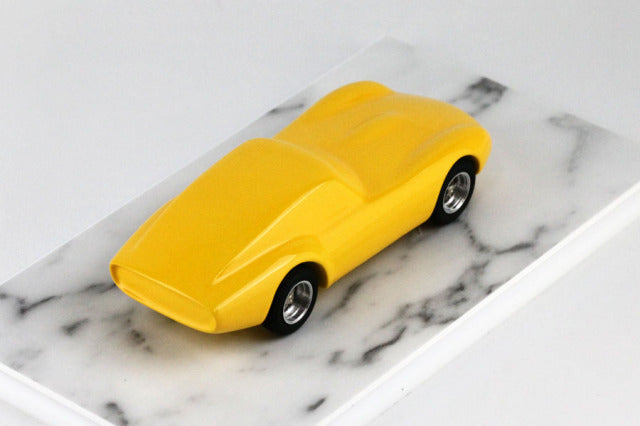 Z Model Handbuilt 1/43 Completed Model Outline Model 250GTO Yellow (Wire Wheels) - image 4